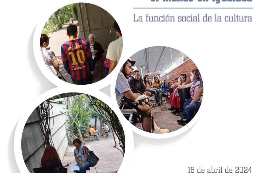 Jornada “Bibliotecas para habitar el mundo en igualdad. La función social de la cultura