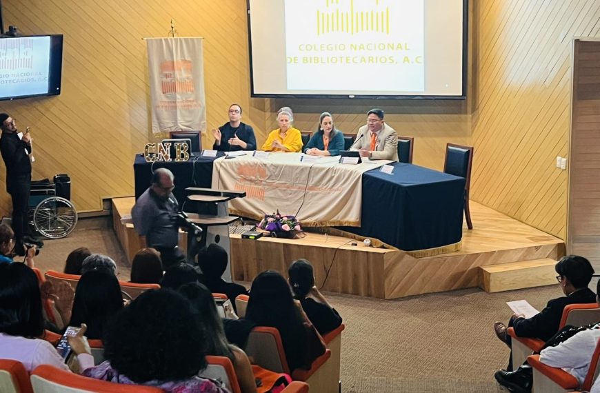 “La Inteligencia artificial y las tecnologías emergentes en los procesos y servicios de la Biblioteca” es el tema del 9° Congreso del Colegio Nacional de Bibliotecarios (CNB).