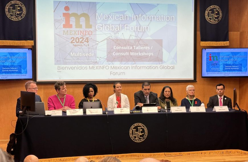 Analizan el poder del conocimiento y la información en el Mexican Information Global Forum