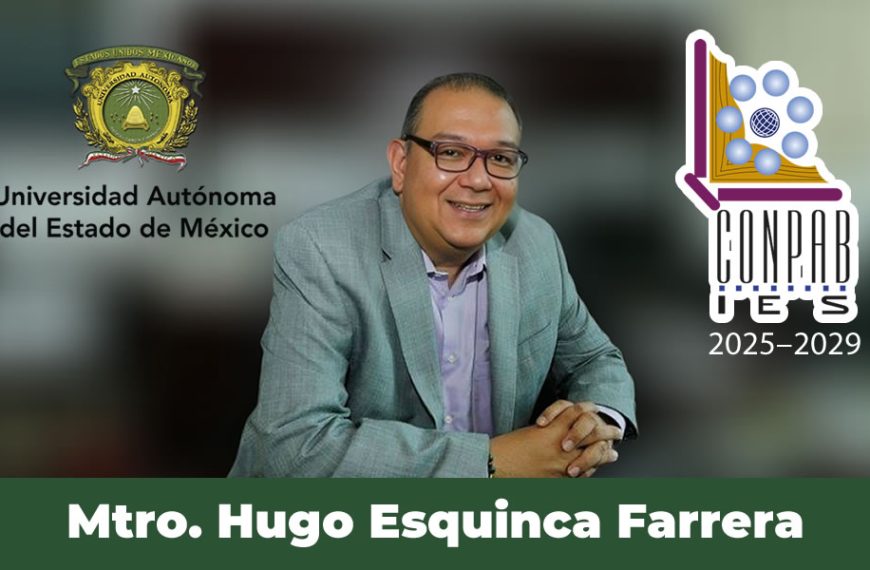 Hugo Esquinca Farrera de la UAEMéx es el nuevo presidente de CONPAB-IES